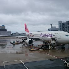 台風でも飛んでくれました