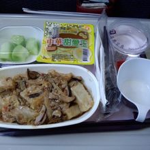 2013-12帰りの機内食