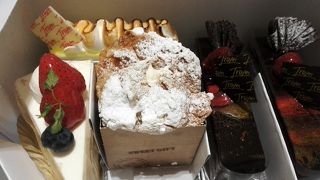 このお店のケーキのファンです。