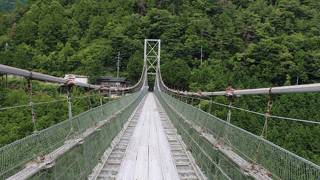 谷瀬の吊り橋