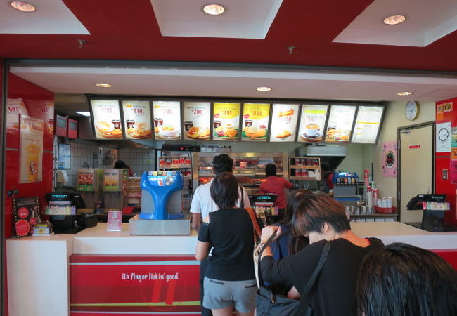 ベーコンが紙みたいな食感のＫＦＣ