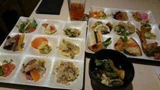 味付けも、自然体。野菜沢山食べられます