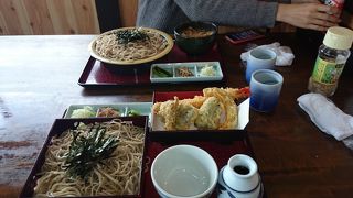 上毛高原駅前ののどかなお蕎麦屋さん