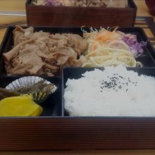 ぶたすきやき弁当