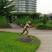 下町では貴重な公園