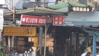 龍山寺ちかくのローカル市場