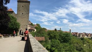 Rothenburg ob der Tauber の意味が判るブルク公園