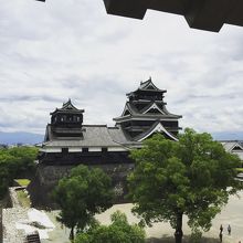 宇土櫓からのて