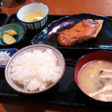 金目鯛の煮付定食