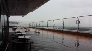 大きな屋根もあり、雨避けになります