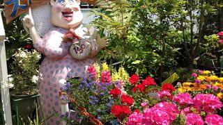 園内を見て回るだけでも楽しい！