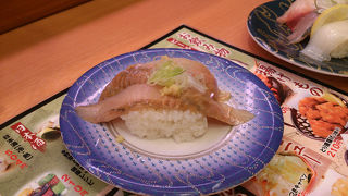 クオリティの高い回転寿司