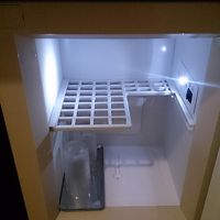 冷蔵庫にはコップが冷やしてありました！