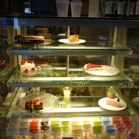 カフェのケーキ。美味しかったです。