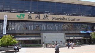 初めての盛岡駅下車