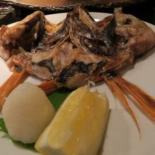 のどぐろのカマ焼き