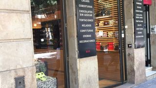 バルセロナの有名チョコレート店