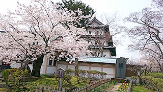 松前城の内部です