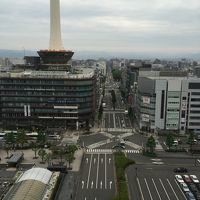 ホテルの廊下から撮りました