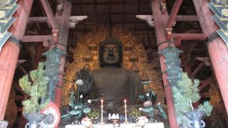 大仏殿様の後ろの様子もよく見えました。