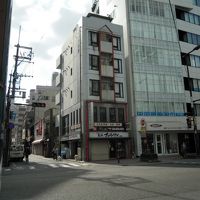 ホテル周辺の街並み。