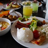 朝食ビュッフェはこんな感じに