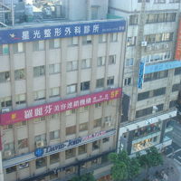 シティービューの部屋からの眺めです