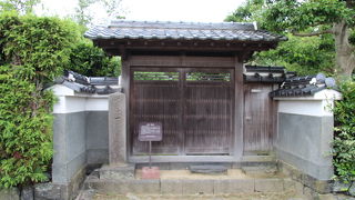 維新十傑のひとり前原一誠の旧宅