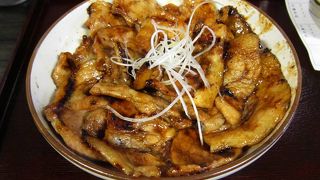 おいしい帯広豚丼のお店。