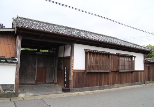 松下村塾生で最も長生きした渡辺蒿蔵の邸宅