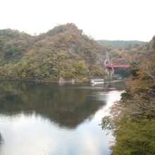 帝釈峡の神龍湖