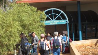 小さな空港です