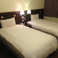 ベッドは広々♪