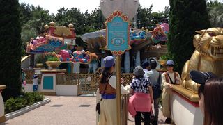 夕方になると空いていました