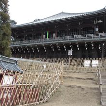 二月堂、興成神社、良弁杉