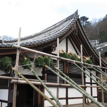 修二会の時期だったのでおたいまつを作成中でした。