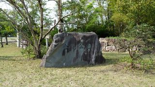 彦根城のすぐそばにある大きな公園