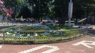 高いところから見るのがベスト