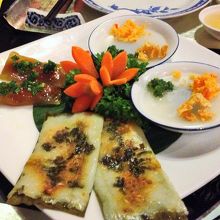 米粉のクレープ