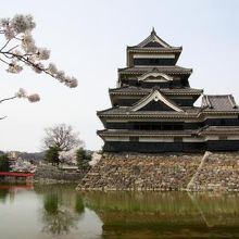 大天守の右側が、辰巳附櫓。