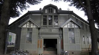 重要文化財の建物。