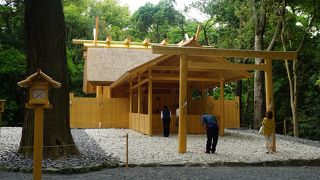 外宮から北に歩いて10分ほど