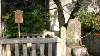 源平合戦に関わる史跡の一つ