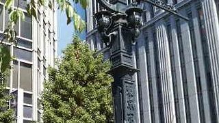 電柱や電灯も兼ねていた元標だそうです