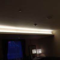 天井照明、こちらも目に優しいです。