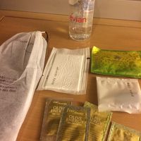 いただいたアメニティ