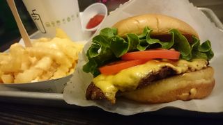 美味なハンバーガー