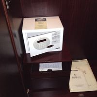 金庫付きなので安心。