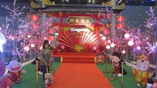 旧正月のスワンナプーム国際空港