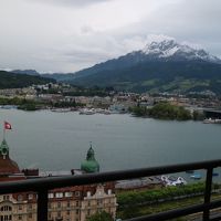 レイクビューの部屋からの眺めです